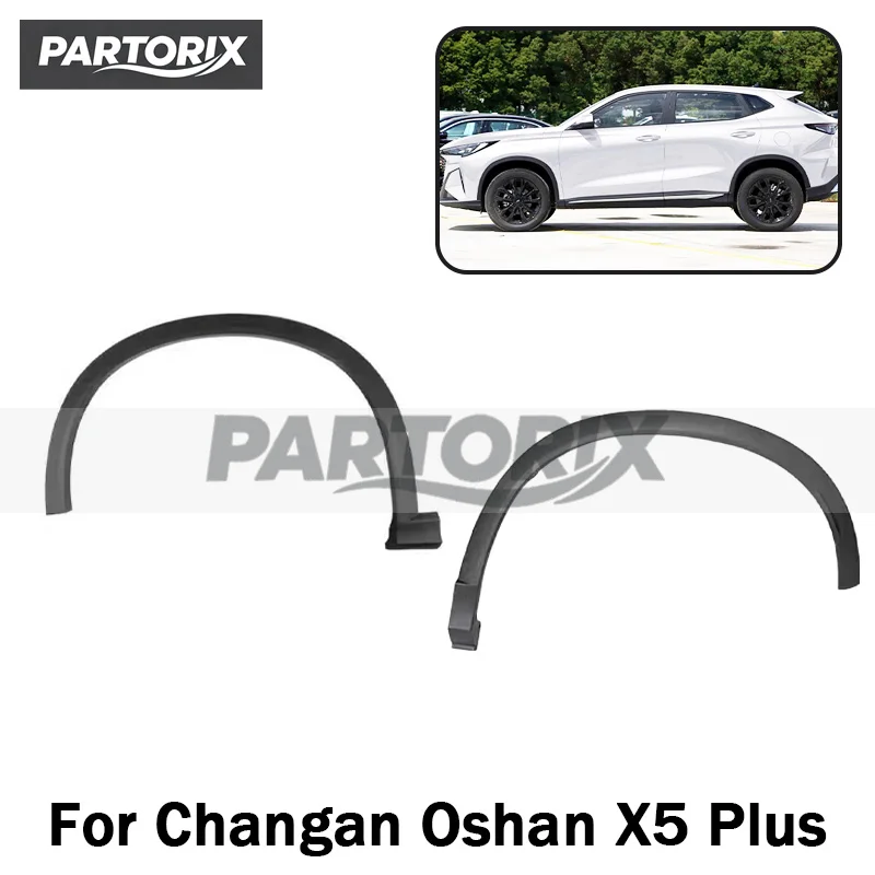 Front Rear Wheel Arch Trim Fender  For Changan Oshan X5 Plus Wheel Arches Trim Wheel Eyebrow Extension