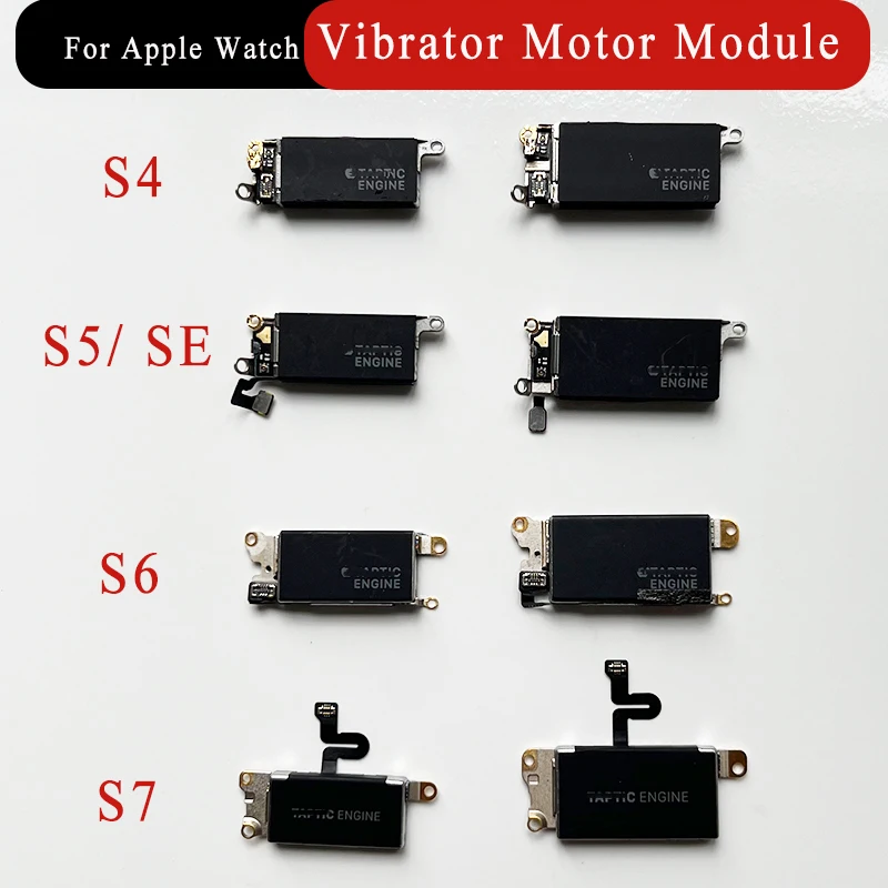 

For Apple Watch Vibrator Motor Module Series 4 5 6 7 S4 S5 SE S6 S7 44mm 40mm 41mm 45mm Vibration Flex Cable Repair Part Replace