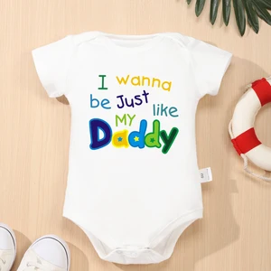 Macacão de algodão para recém-nascidos de 0 a 24 meses, novo, fofo, roupas de bebê menino, aconchegante, casual, manga curta, macacão branco, atacado 10 principais vendas roupas de bebe no atacado - №2