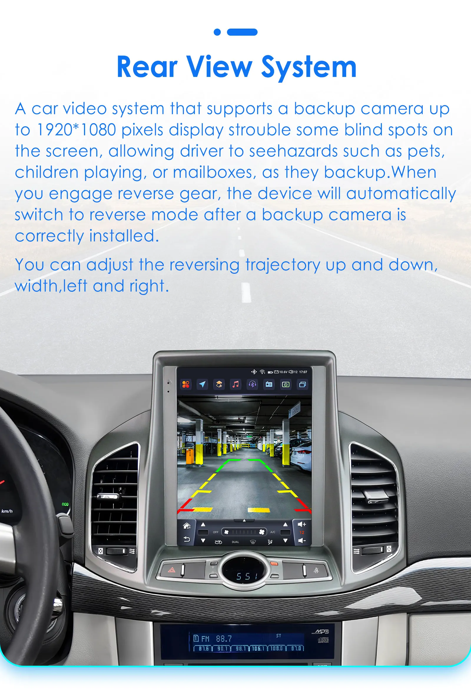 9.7"360 Cam Android Auto Car radio for Chevrolet Captiva 2011-2017 Carplay multimedia Video player 2din rds Autoradio GPS Stereo view 5