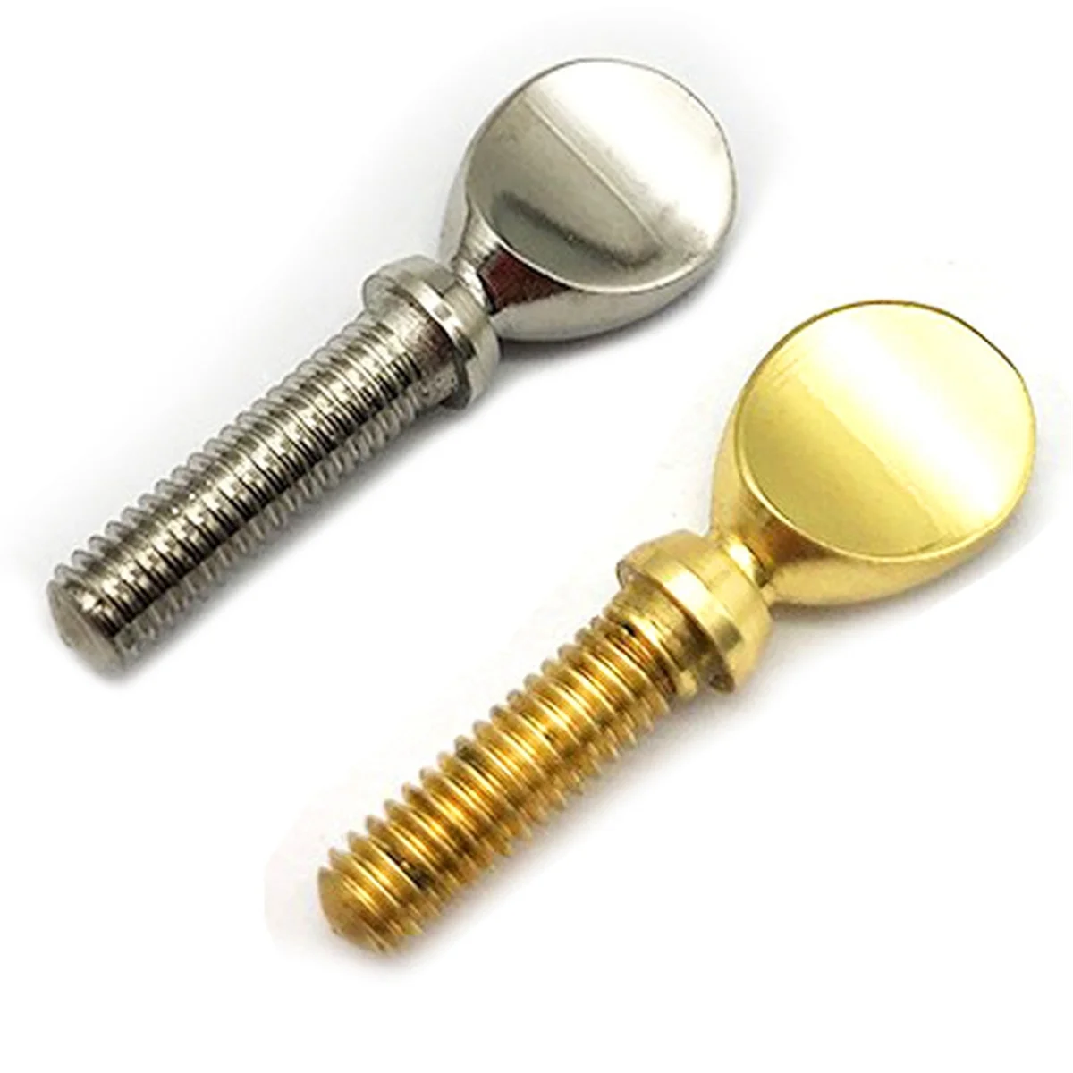 Vite di serraggio per vite da collo per sax da 4 pezzi compatibile con accessorio per clarinetto basso per sassofono sax (argento)