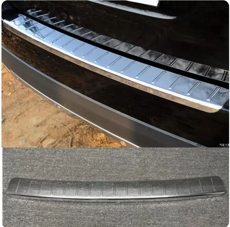 Trunk Back Tail Door Pedal Step Chromium Styling Chrome Trim 10-12 For Mercedes Benz GL Class W164 GL320 350 GL450 GL500 Parts