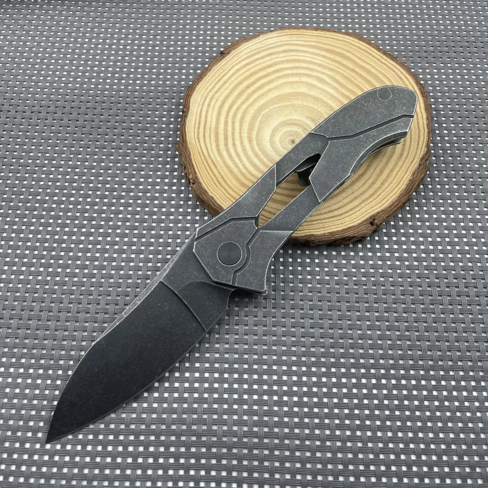 

NEW Outdoor Pocket Folding Knife D2 Blade Camping Hunting Knives Tactical Survival EDC Tools