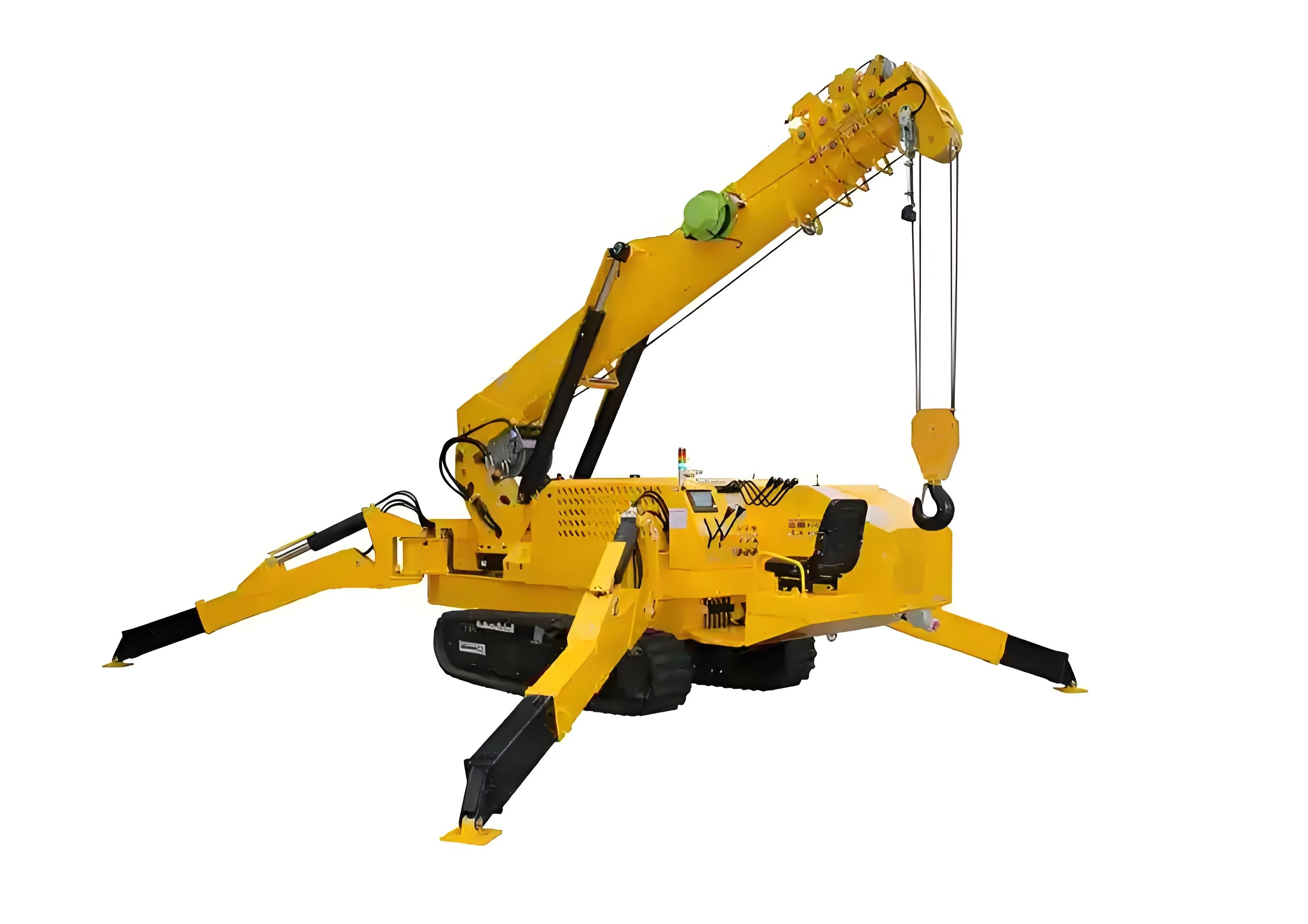 رافعة العنكبوت الزاحفة 1 طن 3 طن 8 طن يطير الجيب الكهربائية 1t المفصل بوم رافعة العنكبوت مع سلة الرجل #4