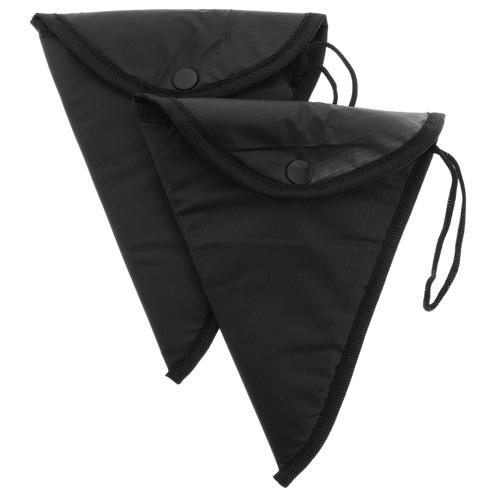 

2Pcs Ocarina Protective Triangle Pouch Portable Storage Bag Musical Instrument Carrying Case Travel Use Anti-Drop for 12 Holes