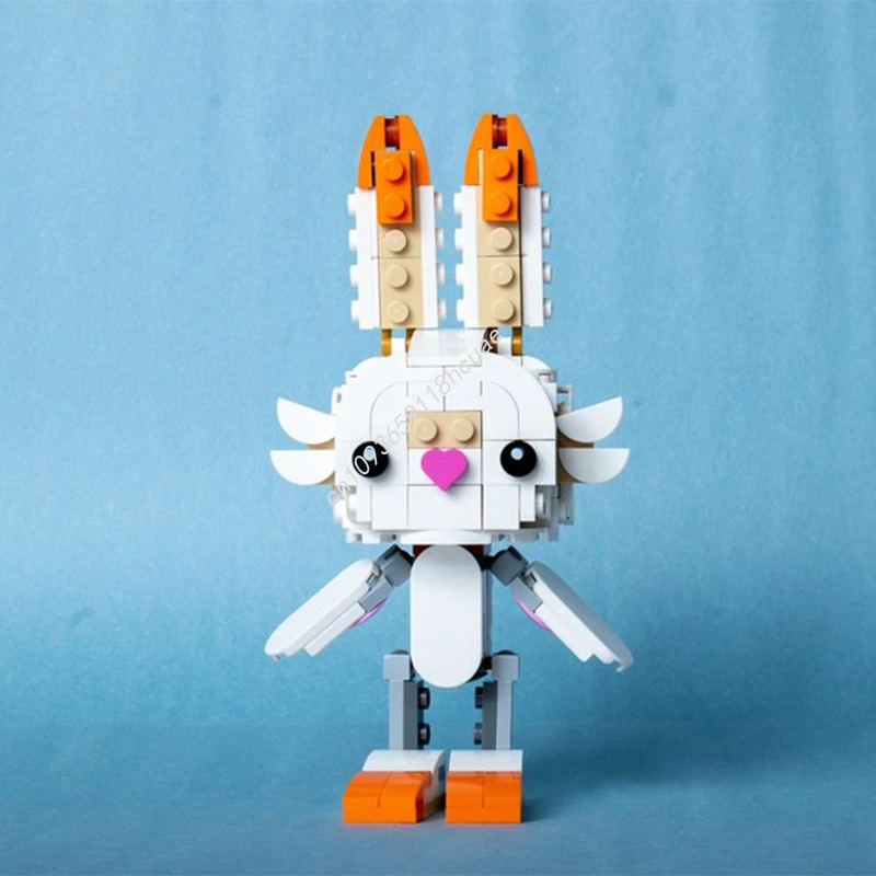 173 قطعة MOC Scorbunny اللبنات عيد الميلاد التعليم الحصري لتقوم بها بنفسك هدية مشروع عدة مثالية للكبار بناة الاطفال هدية