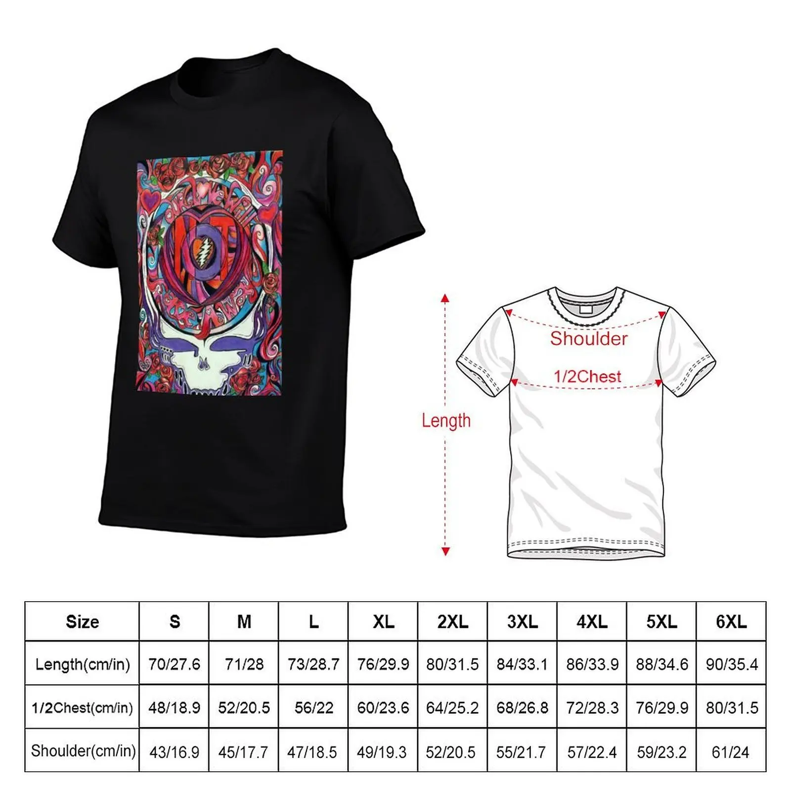 N0T FADE AWAY (~);} T-Shirt plus size tops Blouse heavy weight t shirts for men