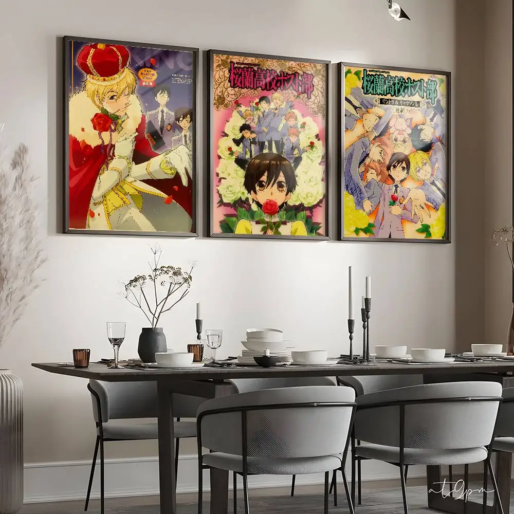 

Anime O-Ouran High School Host Club Poster High-Quality Aesthetic Wall Painting Stickers For Dormitory And Living Room Decor