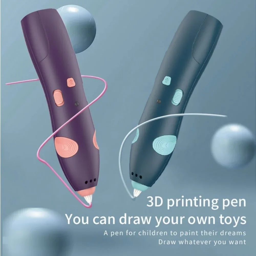 Regalo! Penna da stampa 3D per bambini Wireless a bassa temperatura PCL Doodle Arts Craft Drawing Graffiti Education Toy nuova vendita calda 2024