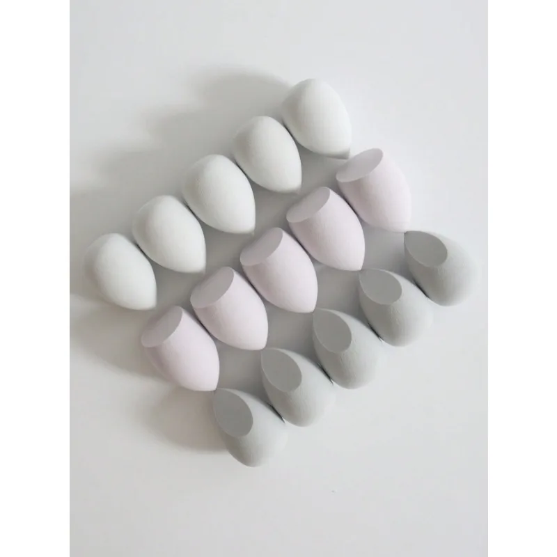 15 stücke zufällig farbig geformte Beauty-Mixer, Make-up-Schwamm für Creme oder Puder Make-up Latex-frei trocken und nass verwenden