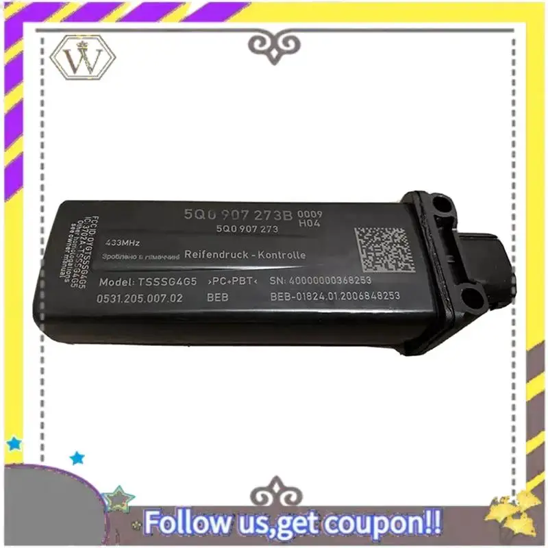 ABXV-5Q0907273B Car TPMS Tire Pressure Module Control Unit Receiver Antenna For VW MQB GOLF 6 7 MK7 Tiguan Passat B8 Touran