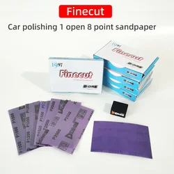 DMS 1 Open 8-point Sanding Paper Car Paint Varnish Dust Spot Blemish Polishing Sanding Block Sandpaper