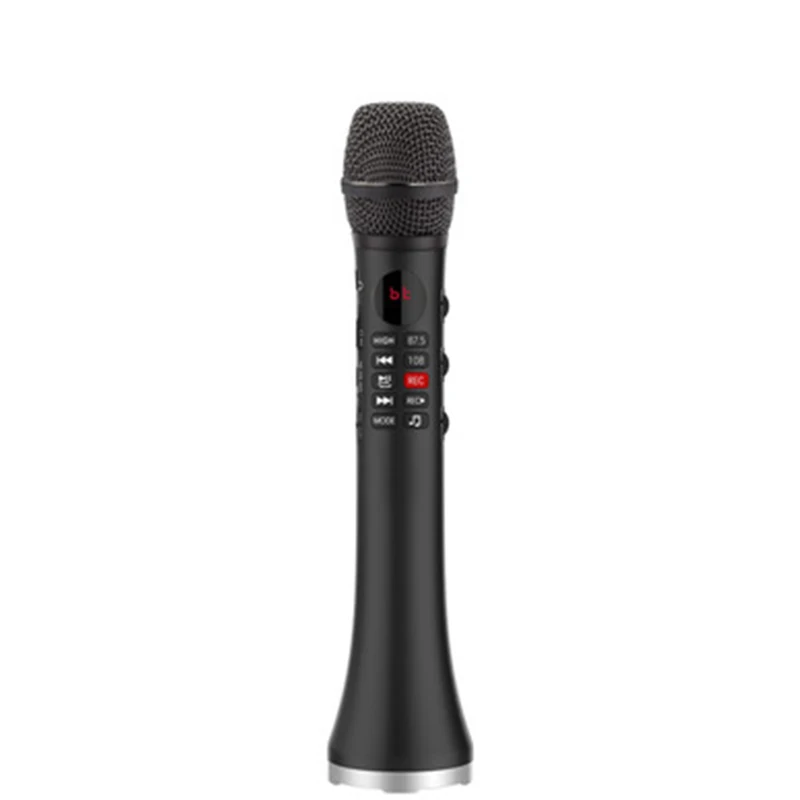 DYMKJ L-699 Professional Karaoke Microphone Wireless Speaker Portable Bluetooth microphone for phone support record TF play