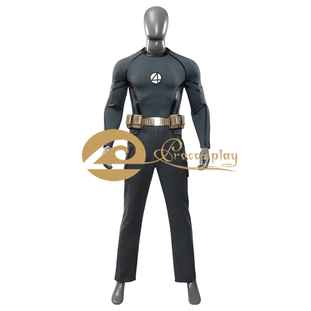 أزياء الشعلة البشرية التأثيرية جوني ستورم 2024 ملابس الفيلم للرجال لحفلات الهالوين #5