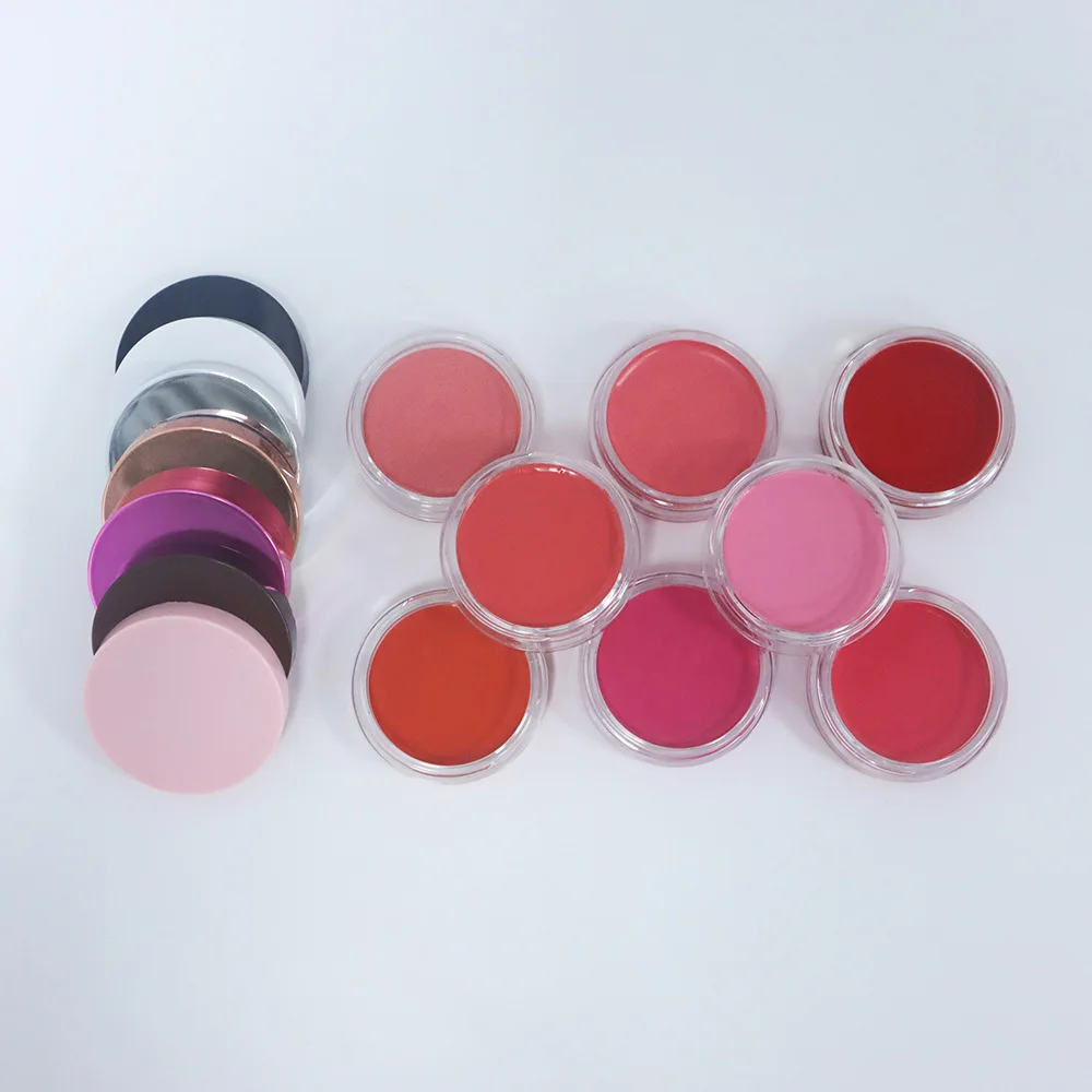 Cream Blush Makeup Palette Matte Cheek Rouge Long Lasting Natural Orange Peach Pink Blusher Cosmetic Private Logo Products