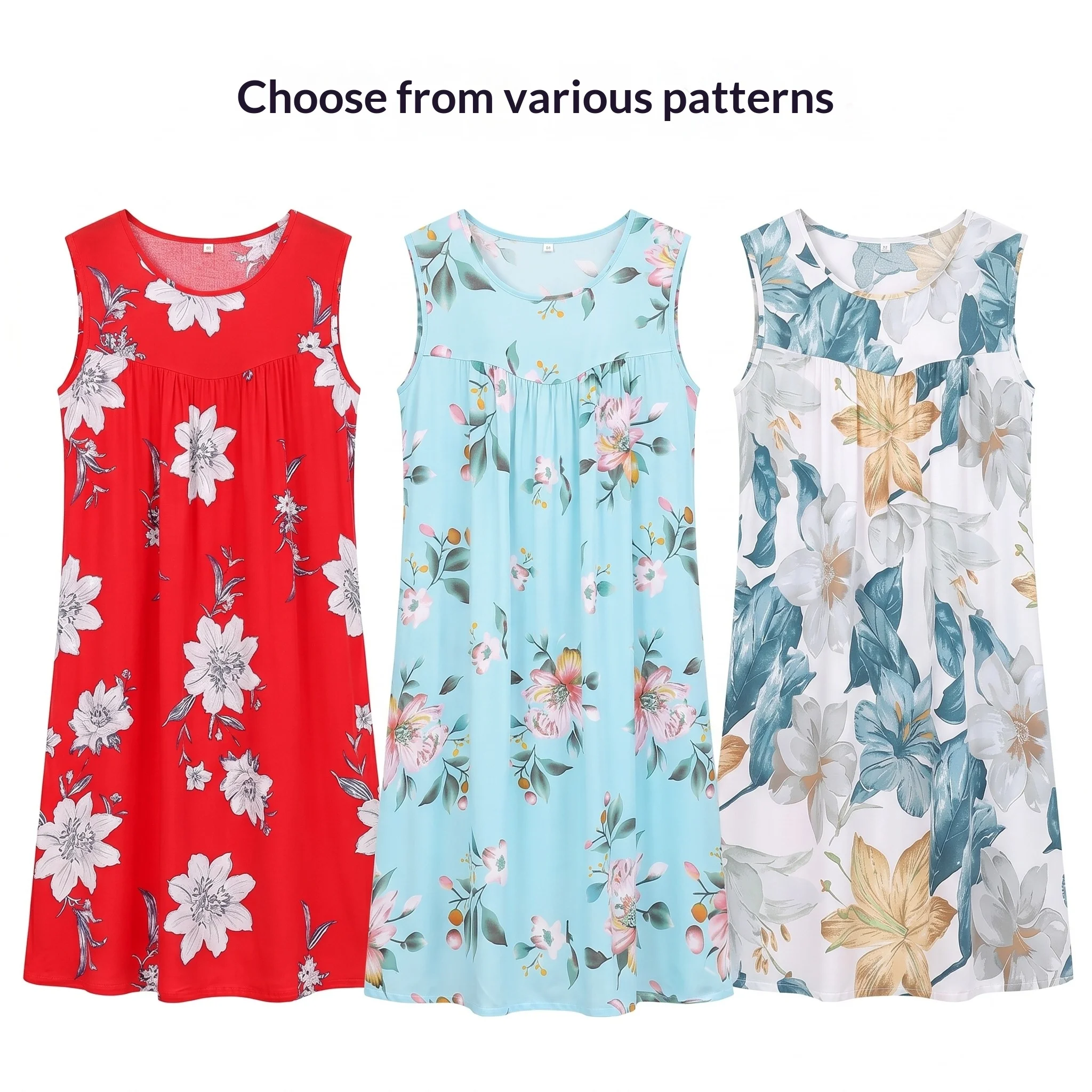 Summer Nightgowns and Pajamas for Middle-Aged and Elderly Women, Summer  Dresses, Plus-Size Maternity Wear, Summer Clothing - AliExpress 200574005