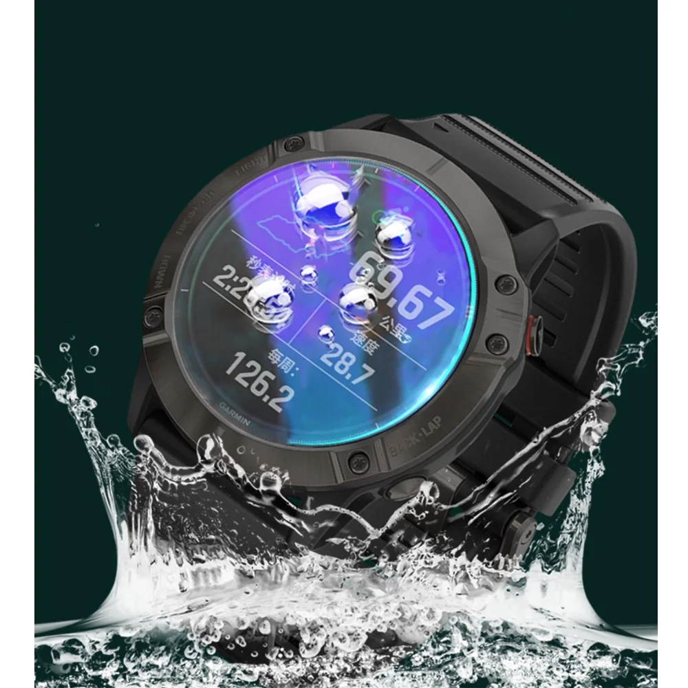 Protecteur d'écran en verre pour montre intelligente Garmin Fenix Pro, film de protection, outils de nettoyage, Guatemala, 9H, 2.5D, 5, 5S, 6, 6X, 6S, 7X, 7, 7S, 3 HR