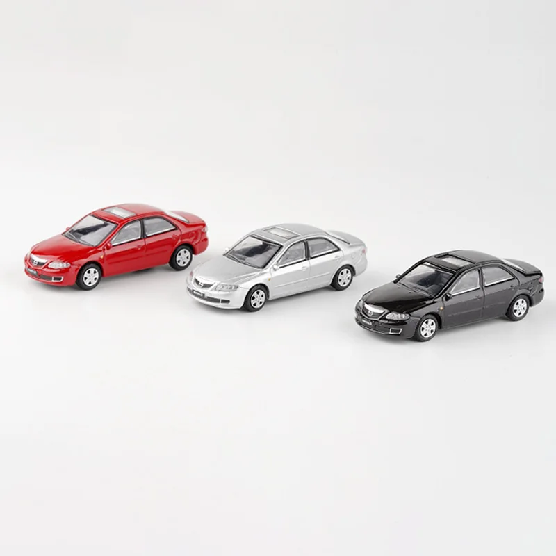 JKM Diecast Alloy 1:64 Scale Mazda 6 Business Sedan Cars Model Adult Classics Collection Toys Souvenir Gifts Static Display