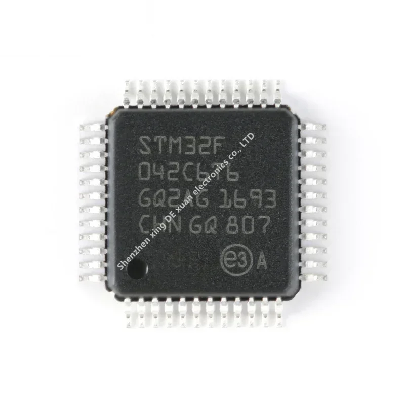 Original genuine STM32F042C6T6 LQFP-48 ARM Cortex-M0 32-bit microcontroller MCU Design of Integrate Circuit