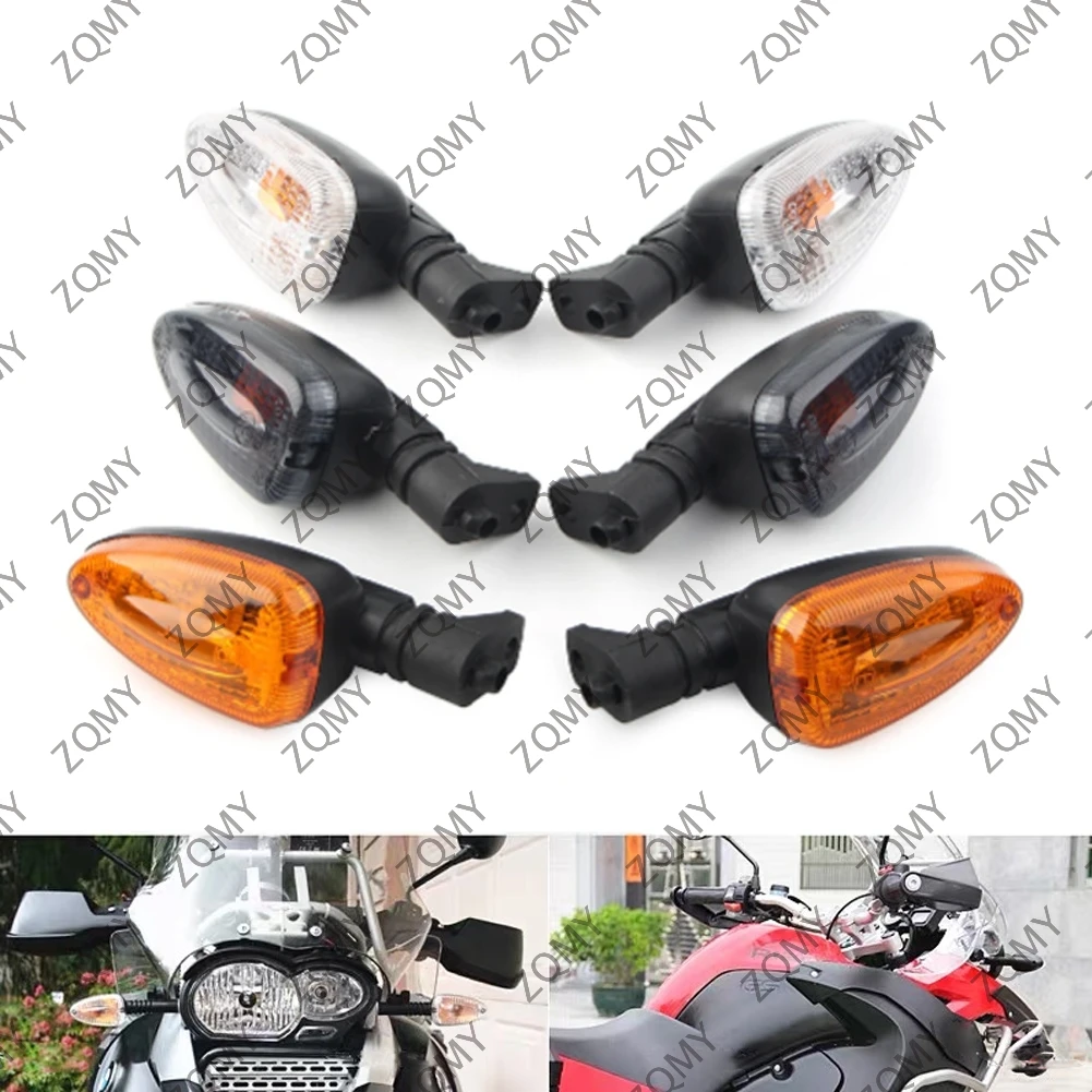 2x Motorbike Clear Turn Signal Light Indicator For BMW F650GS R1200GS F800GS/R/S/ST K1200R/S/GS K1300R HP2 Enduro Sport