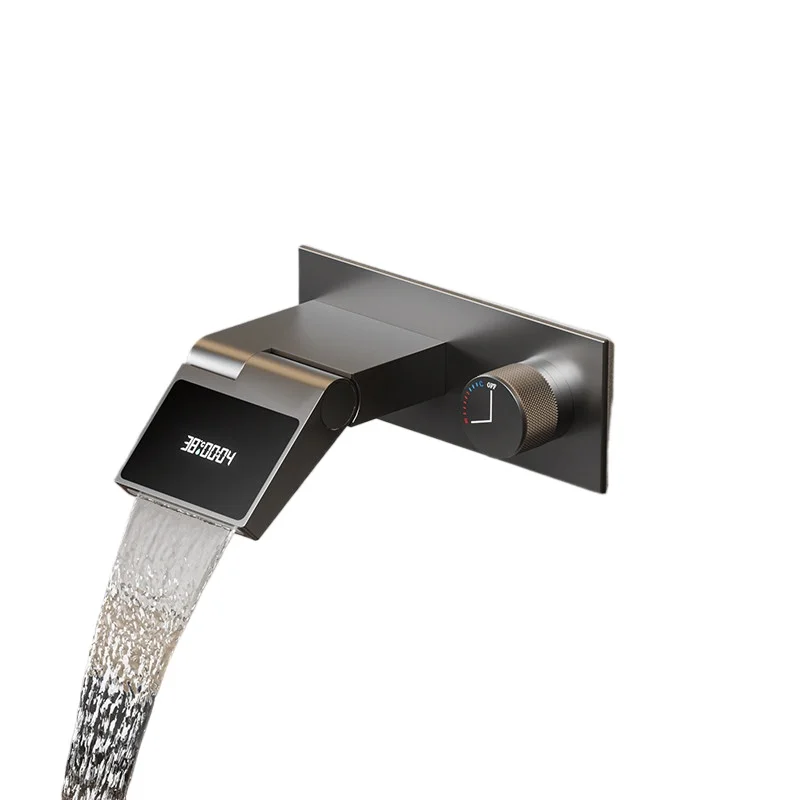 

Wall basin All copper rotatable hot and cold faucet Concealed embedded K 6012