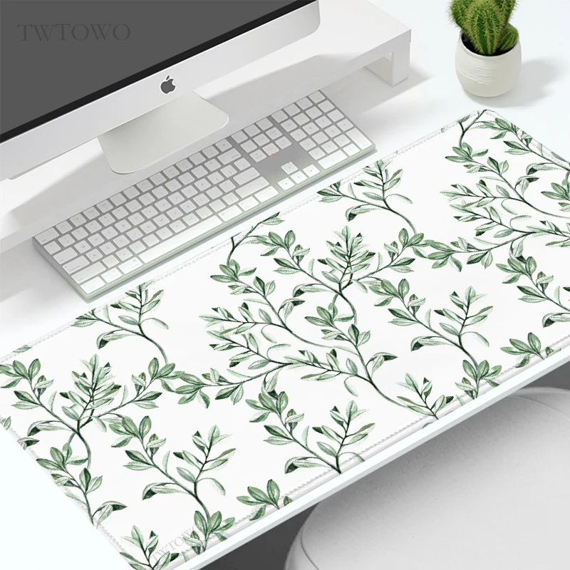 Mouse Pad Gaming Green Plant Grass XL Home HD New Custom Mousepad XXL Mouse Mat Carpet Non-Slip Office Laptop Desktop Mouse Pad