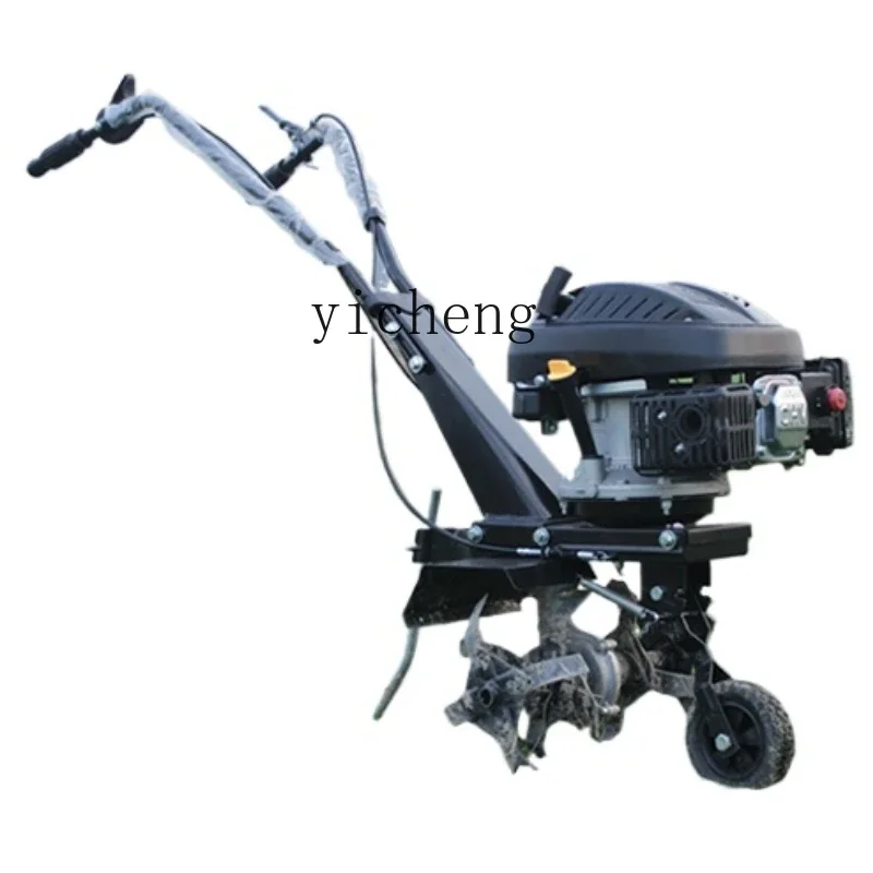 ZWS. Small gasoline soil loosening rotary tiller Orchard vegetable garden weeding and soil turning four-stroke micro tiller