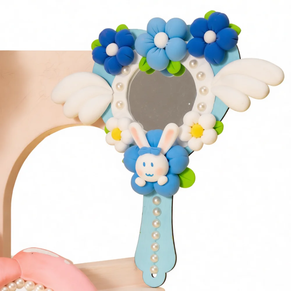Kids Handicraft Clay Mirror Se - Art Craft Activities For Preschoolers recension och pris