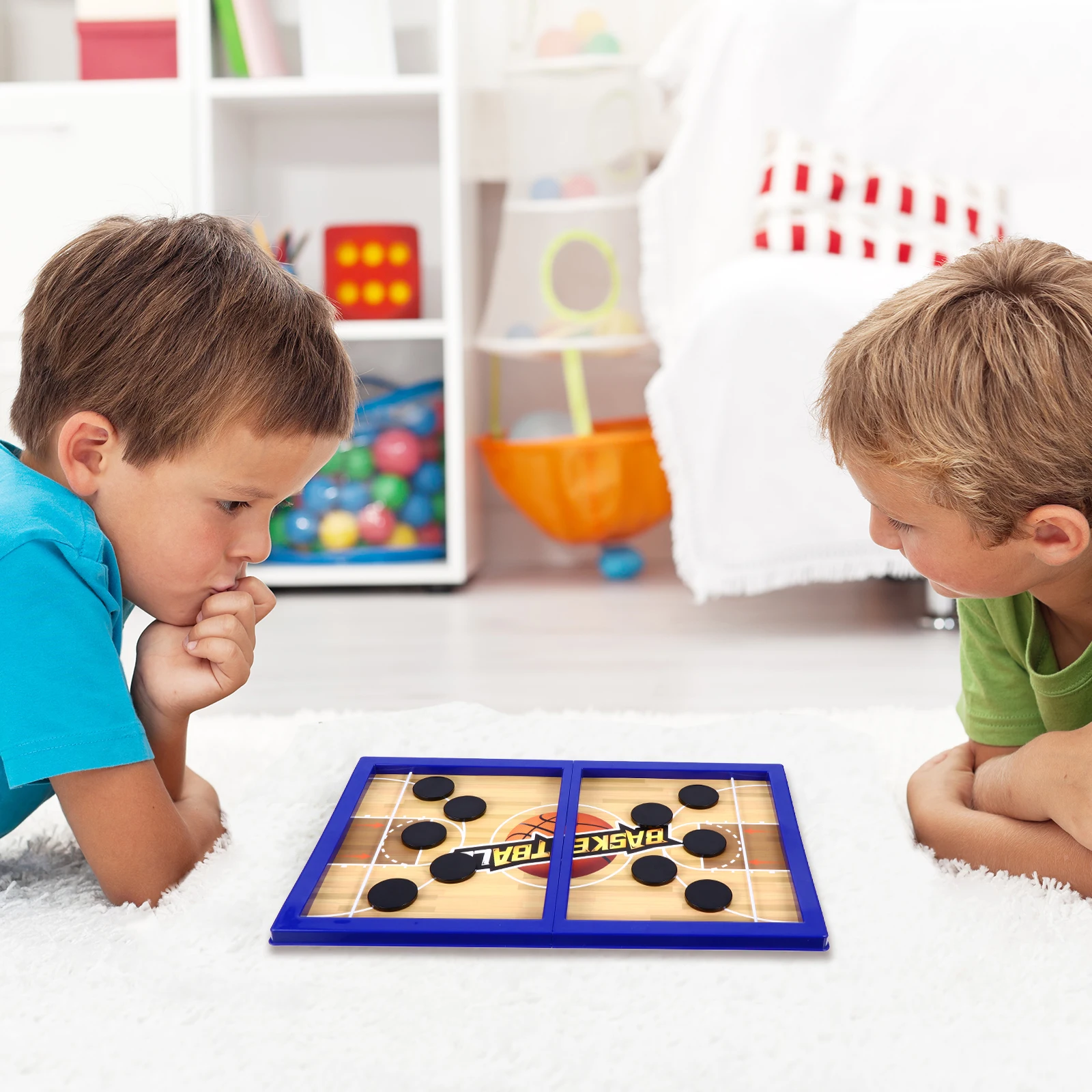 

Catapult Chess Desktop Toy Game Plaything Interactive Blue Ejection Parent-child