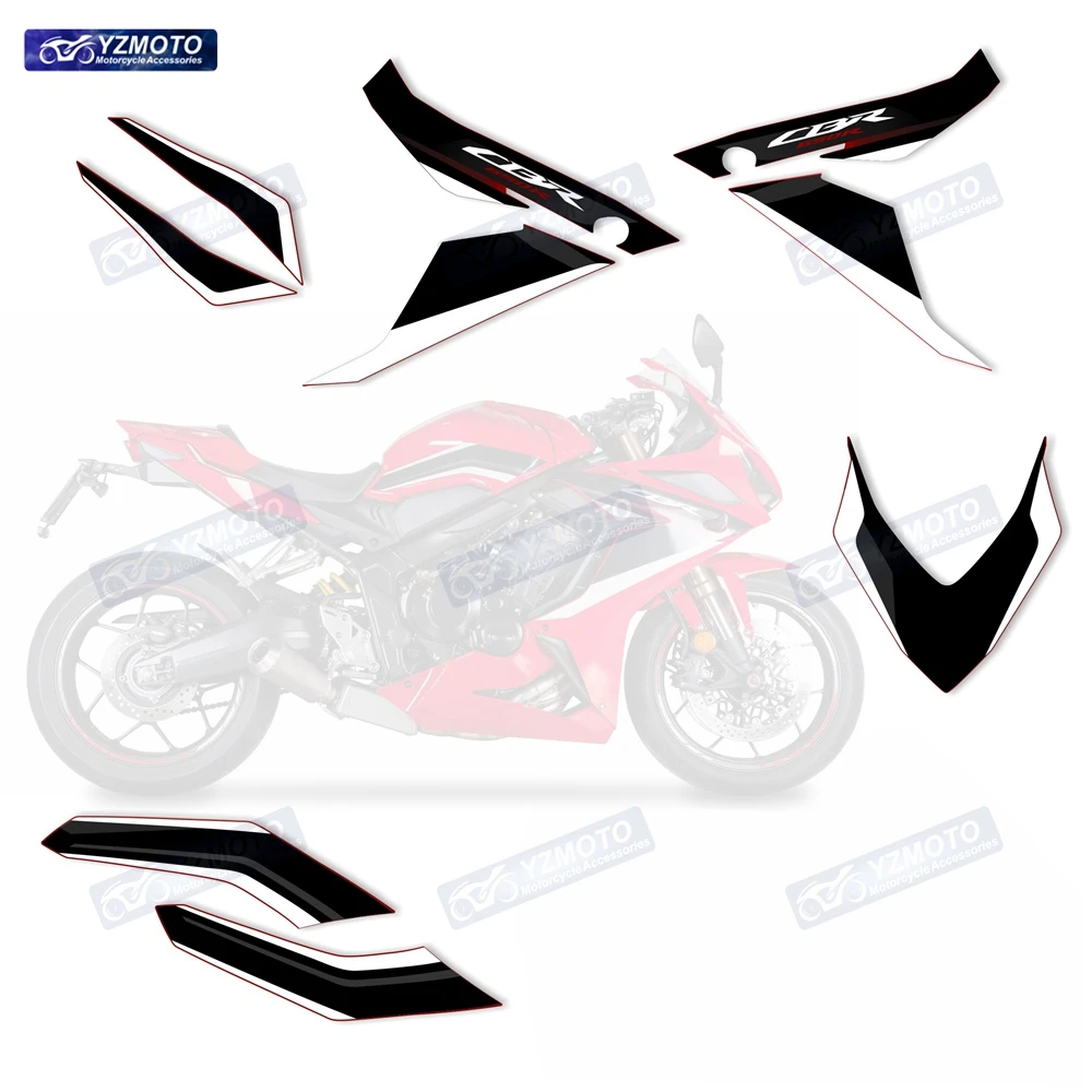 

For Honda CBR650R CBR 650 R 2023 2024 Motorcycle Full Racing Decal Car Reflective Stickers Accessories Decoration Sticker Kit