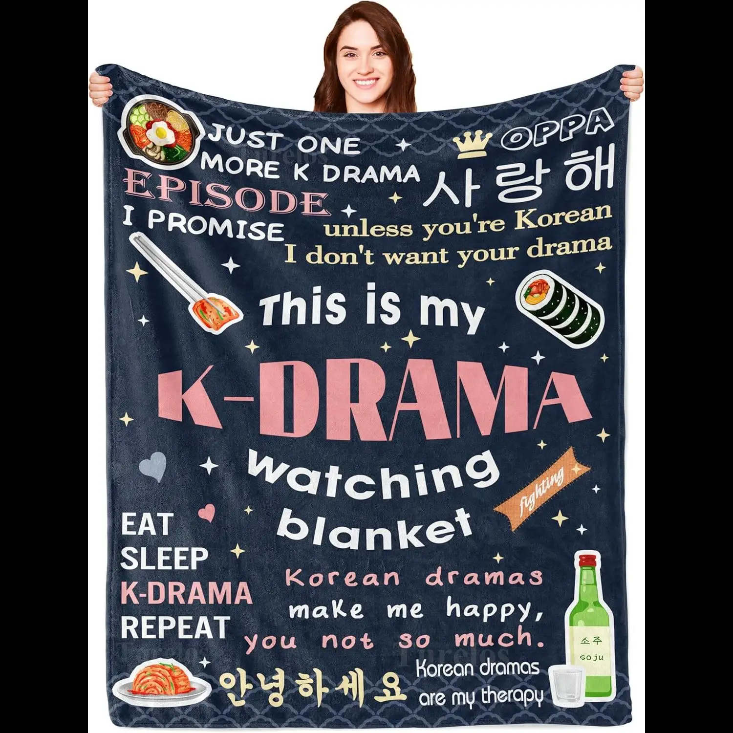 

Корейское драматическое одеяло, мягкое одеяло Xin для поклонников KDrama, идеальные подарки KPop для женщин и девочек-подростков, домашний текстиль