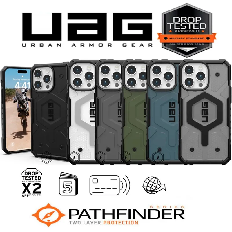 UAG Pathfinder Series для Apple iPhone 15 Pro Max / Plus Чехол Премиум магнитный для Apple MagSafe Магнитный чехол
