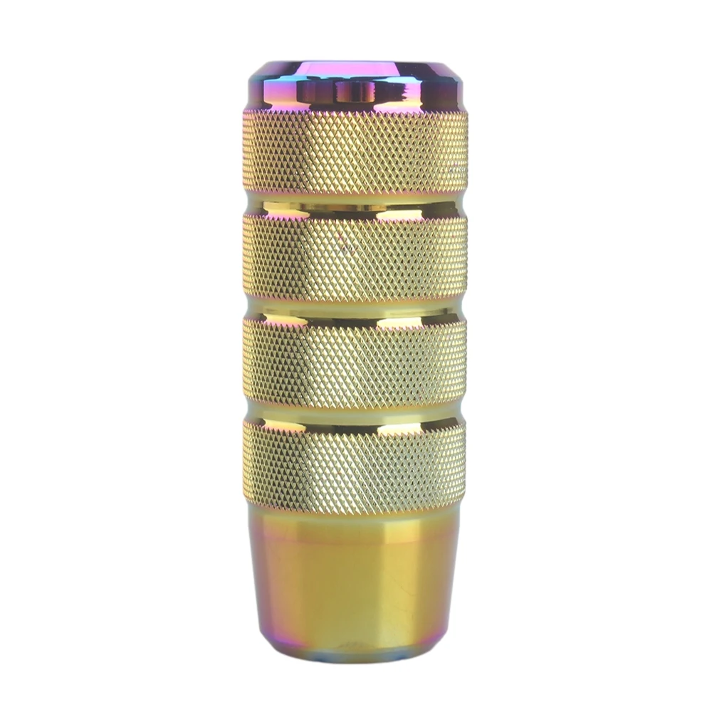 95MM Universal Non-Slip Gear Shift Knob Manual Transmission Aluminum knurled Shifter Lever Knob