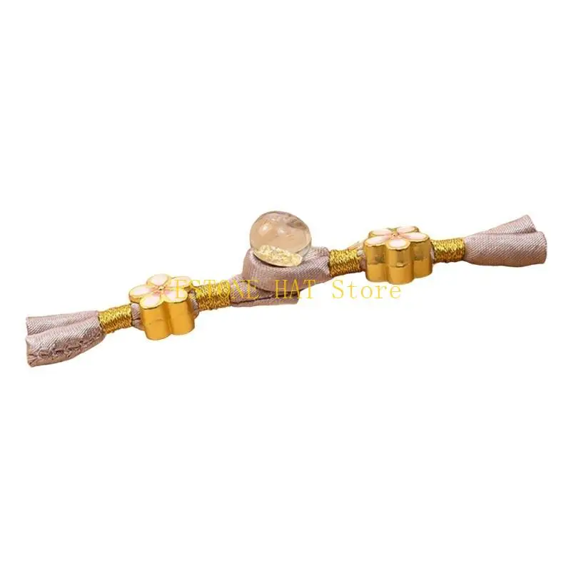 

49MF пуговица с бахромой и цветком из бисера для китайского Cheongsam, этнический костюм, пуговица для шитья, свитер, кардиган,