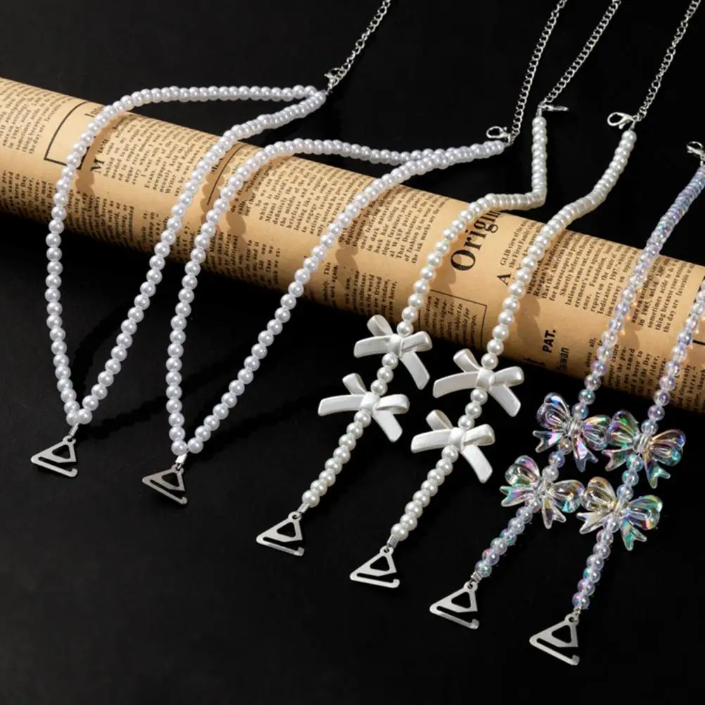 2Pcs Faux Pearl Bra Straps Sexy Shiny Bra Strap Rhinestone Detachable Straps Shoulder Chains for Women Dress Wedding Party 95
