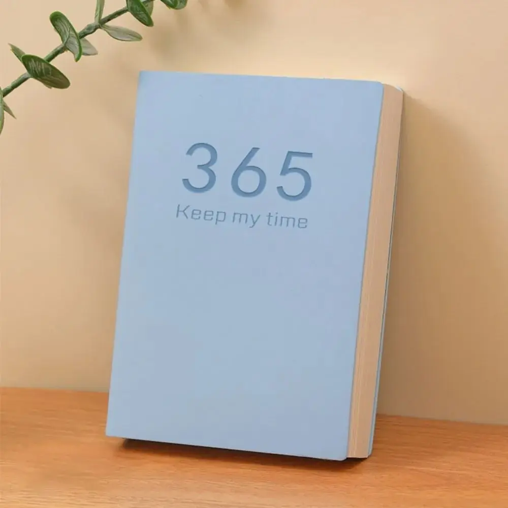 Mini 365 Days Agenda Book Efficient Versatile Notebook Calendar Convenient Durable Weekly Planner Notebook Office