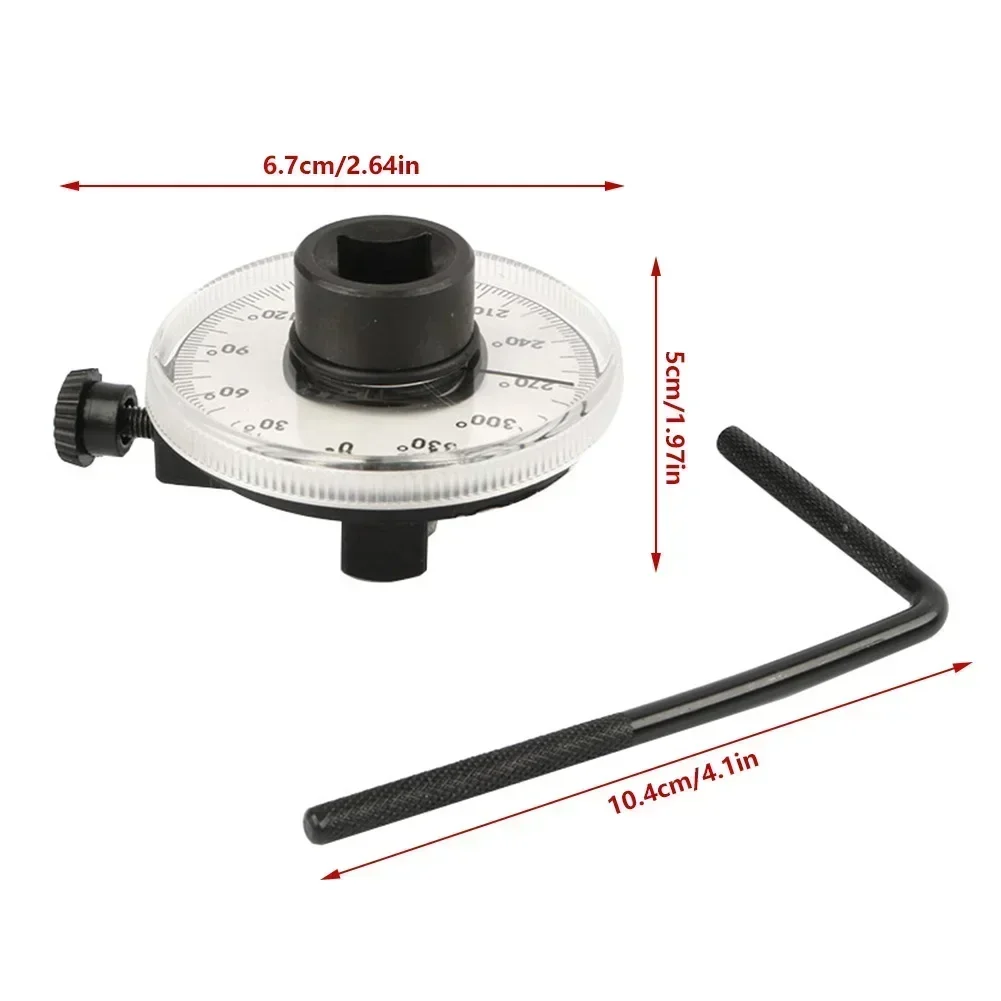 Torque Wrench Torquemeter Dial Hand Tool Automotive Tools Car Repairing Auto Service Equipment Garage Calibrated In Degrees