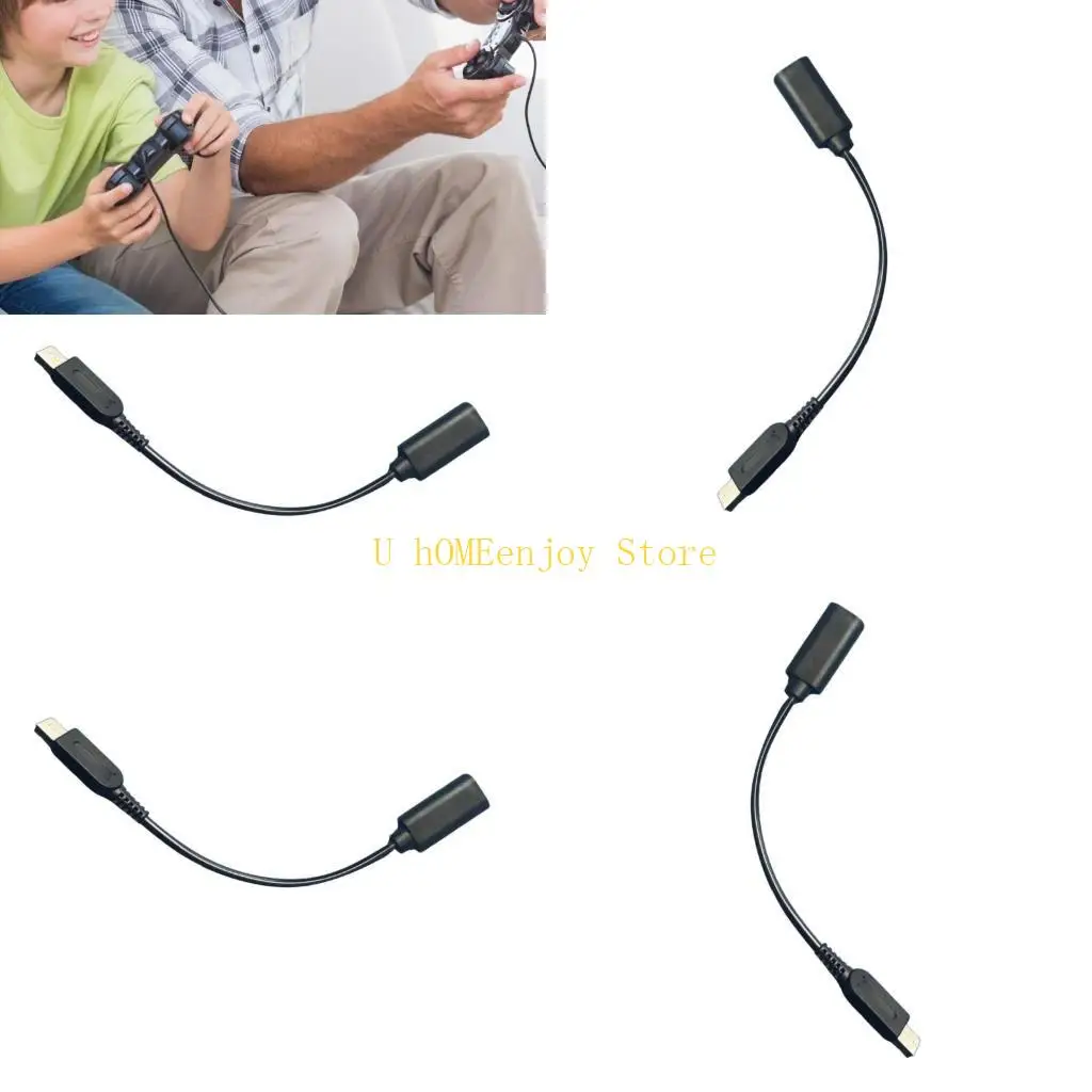 B0KF Gaming Charging USB Type C Connectors to Adapter Cable Cord Power Wire
