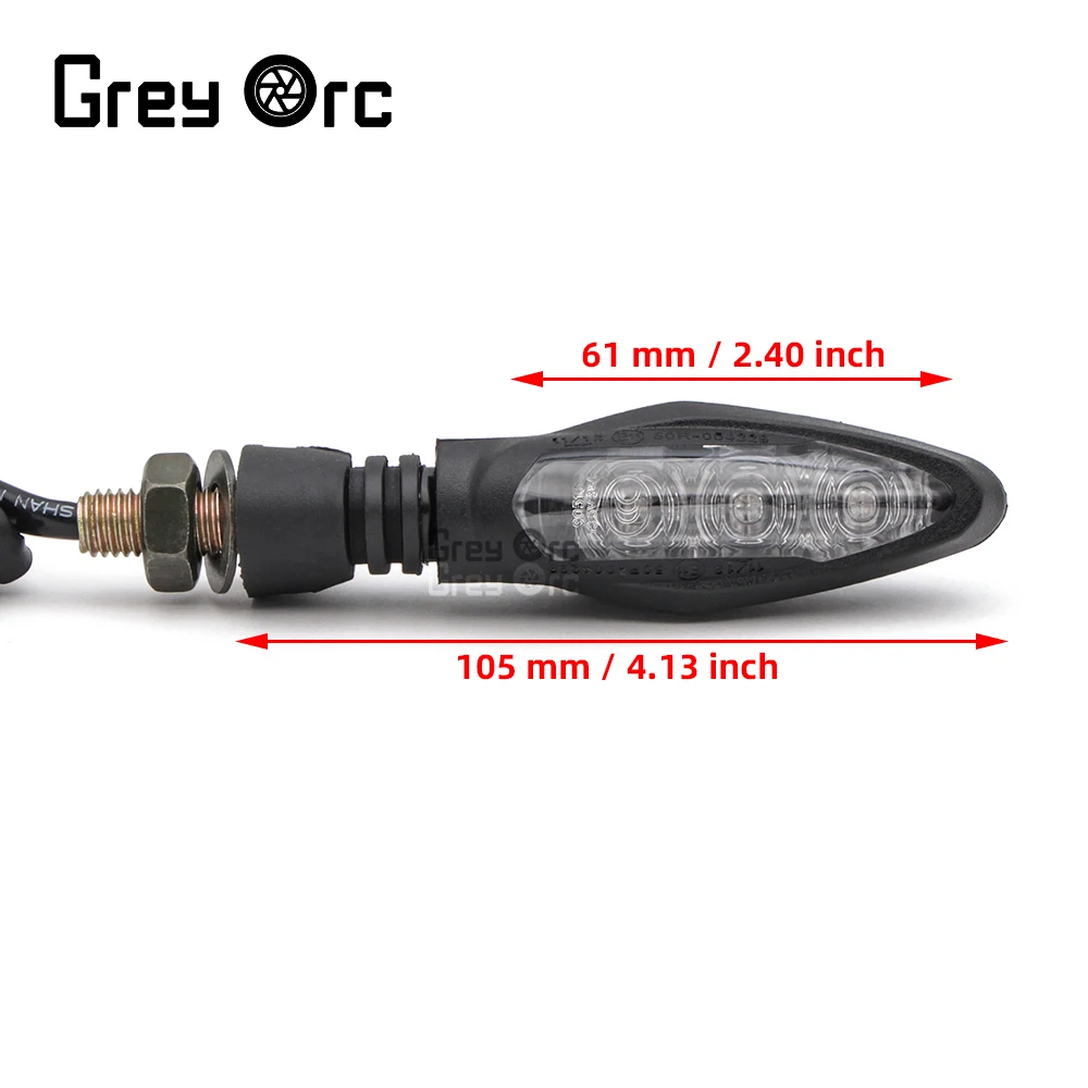 LED Turn Signal  For KTM 125 200 250 690 790 DUKE 390 SMC/R 1290-Super-Adventure Lamp Moto Accessories Indicator Light Blinker view 6
