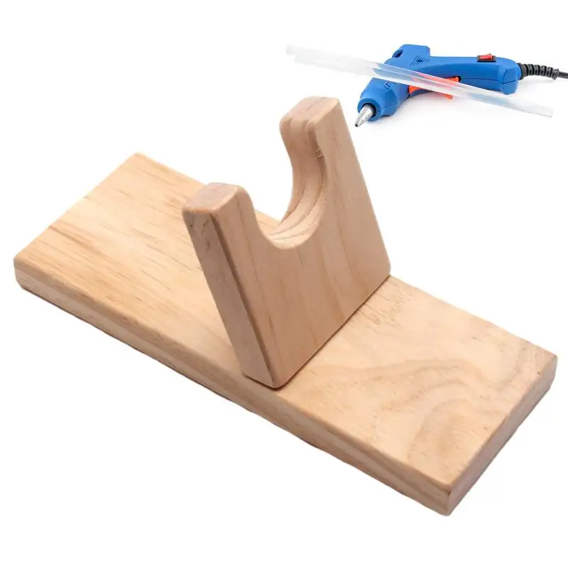 Hot Glue Guns Holder Hot Glue Pen Holder Sturdy Non Slip Feet Heat Proof General Removable Hot Glue Guns Stand For Craft