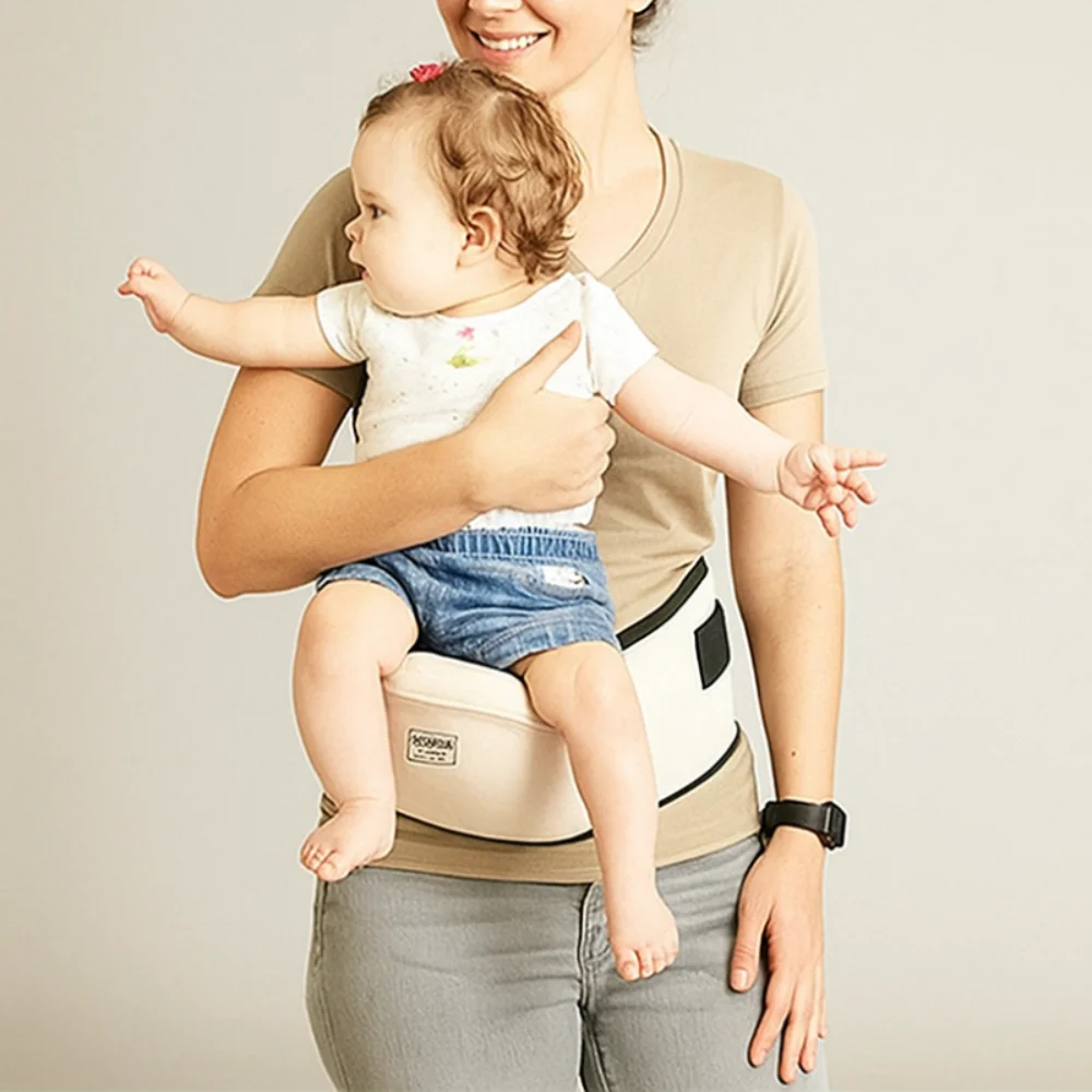 

Breathable Baby Carrier Soft Material Infant Kangaroo Bag Baby Waist Stool Horizontal Holding Type Newborn Front Holding