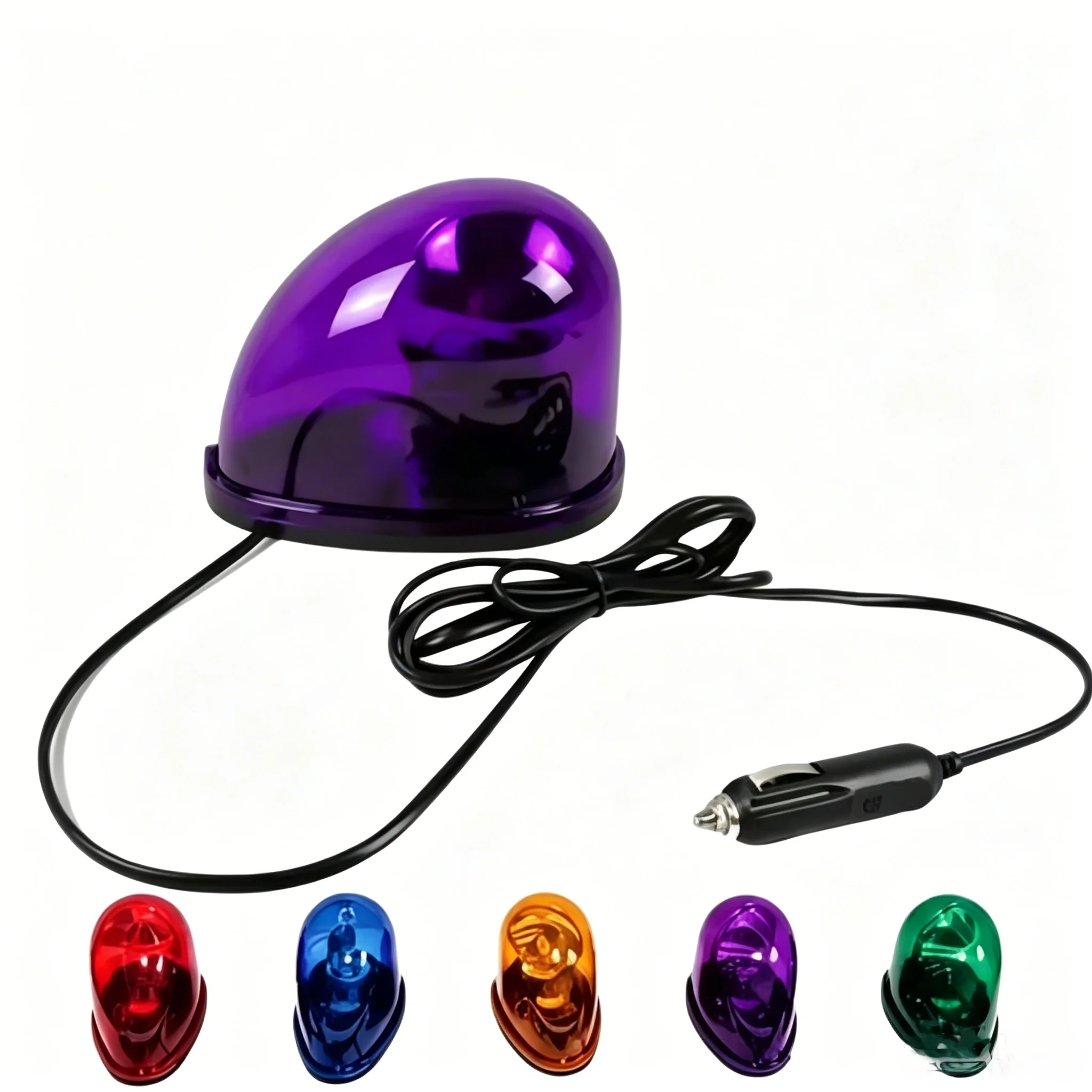 10W Traffic Emergency Light Car Roof Rotate Beacon Light,Ambulance Fire Mail Vehicle Warning light With Bottom Magnet,Waterproof