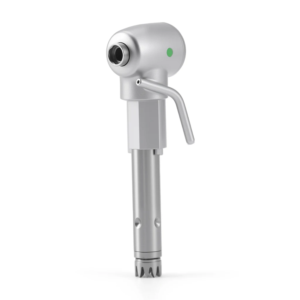 AZDENT Dental LED Niedrigdrehzahl-Winkelstück 1:1/20:1 mit Glasfaser und abnehmbarem Kopf, Zahnmedizinisches Instrument 202C – Detail 17