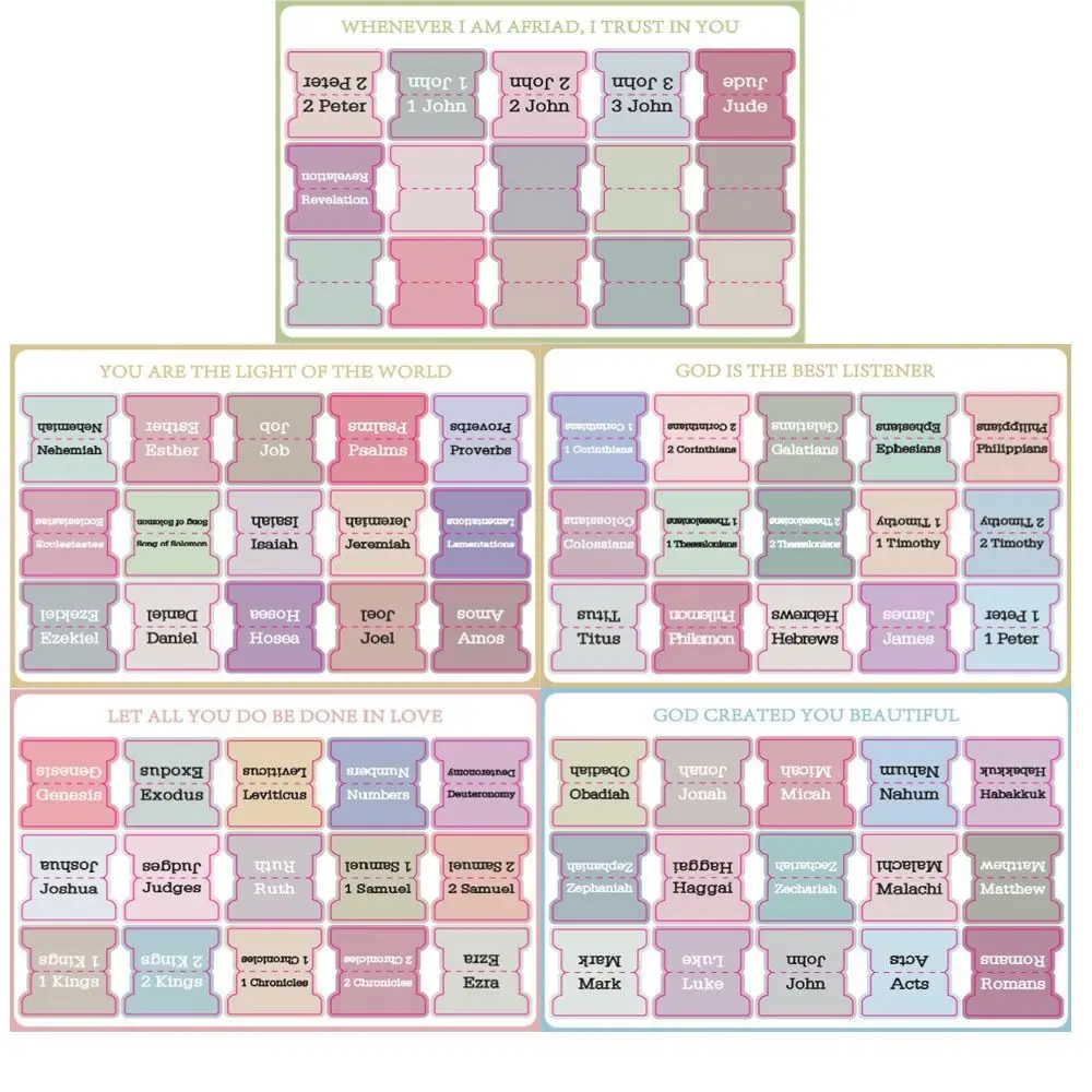 

5 листов/комплект, стикеры для заметок, индексные вкладки для Библии Morandi, изучающие Библию, ламинированные вкладки для Библии, блокноты для заметок на тему бохо