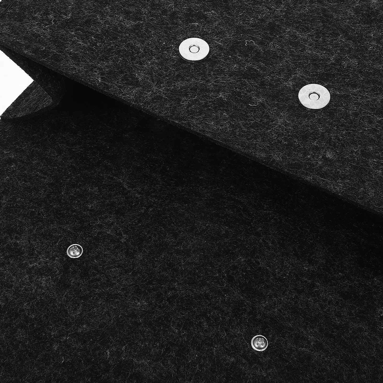 

Felt Business Tote Bag Wooden Handle Minimalist File Organizer Large Capacity Portable Office File Carrying Storage Pouch