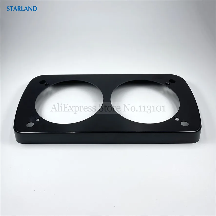 قطع غيار لوحة قاعدة بلاستيكية سوداء جديدة لاستبدال ملحقات آلة الآيس كريم الناعمة