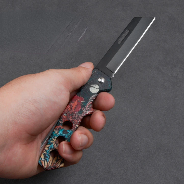 

2024new Stainless Steel Art Knife Special 3d Craft Fruit Knife Outdoor Folding Knife Tool