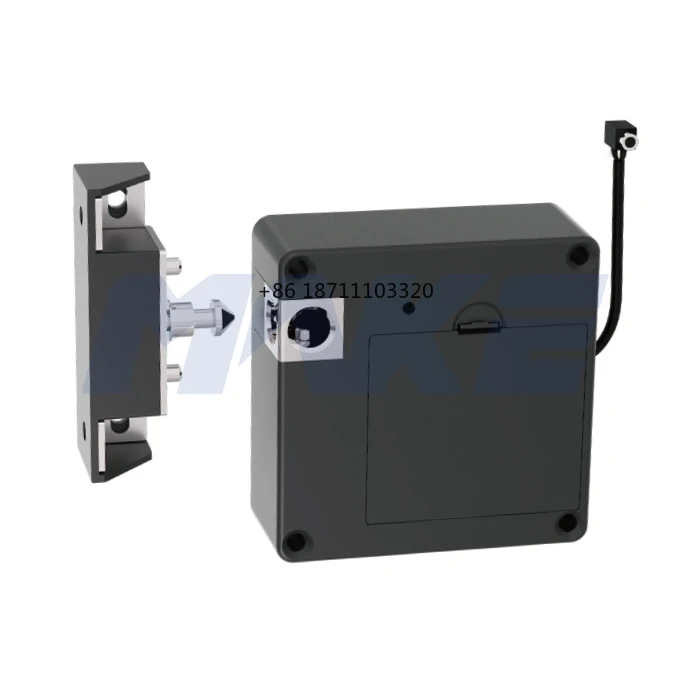 MK-E764 SMART Keyless Invisible NFC RFID Mifare IC Card Furniture Lock for Modern Cabinet & Drawer-DIY Hidden Smart Lock