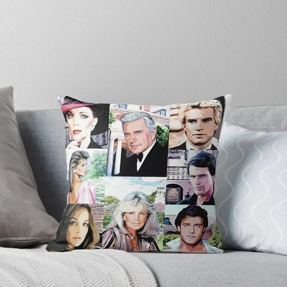 DYNASTY - THE CARRINGTONS Throw Pillow Custom Cushion home decor items pillow