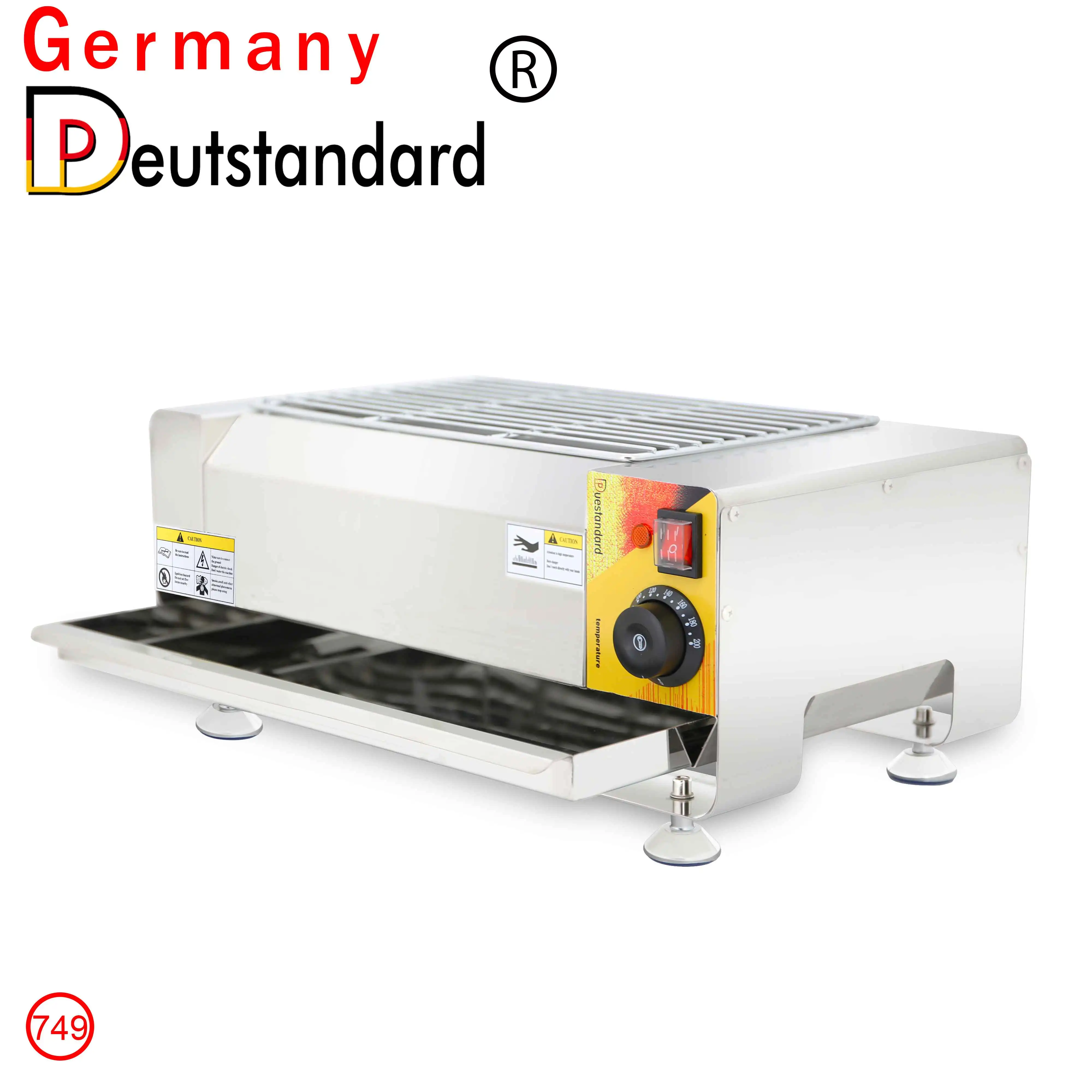 Grelha para churrasco Grelha para churrasco sem fumaça para restaurante Melhor churrasqueira para vendas